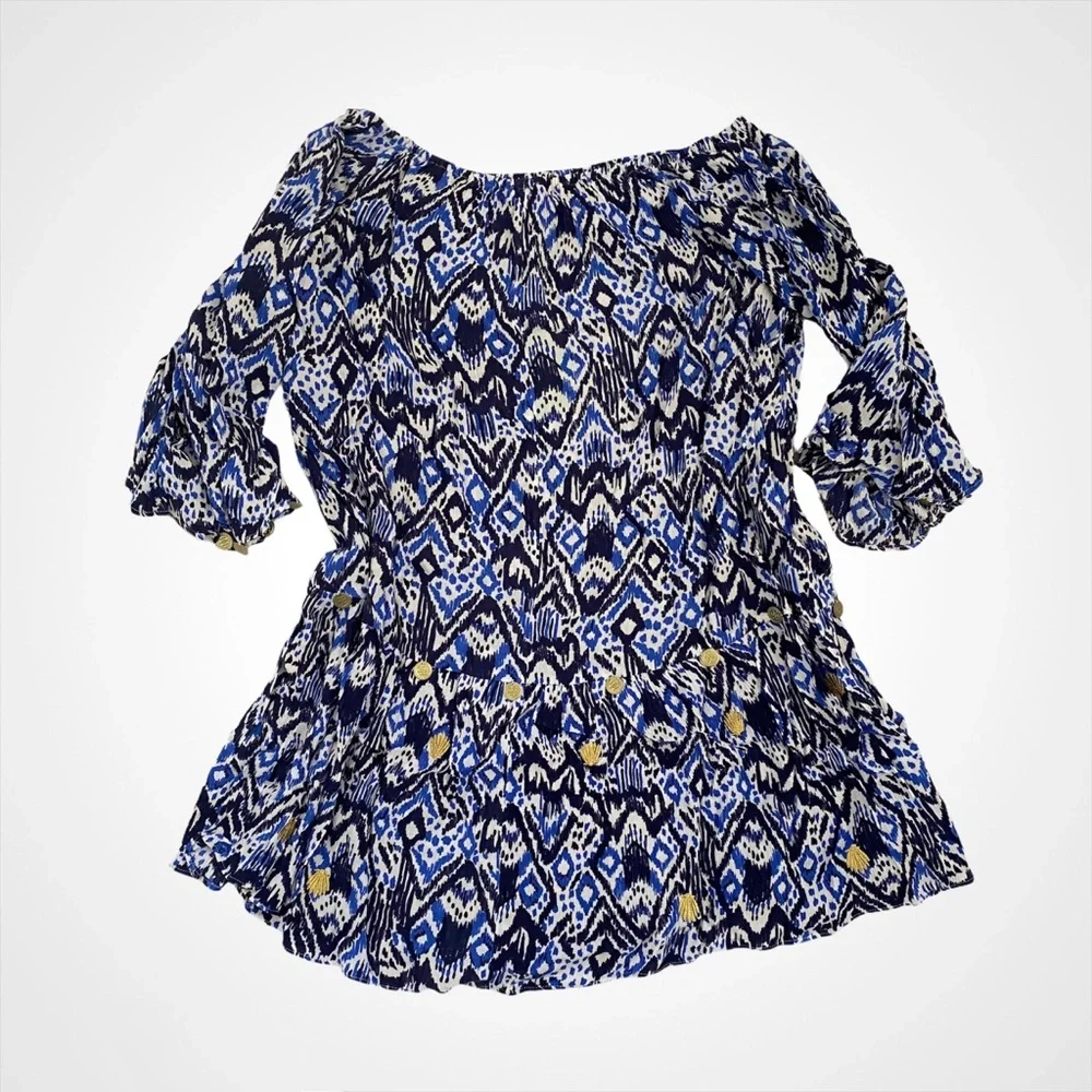 Lilly Pulitzer Patterned Delaney Tunic Dress, NWT